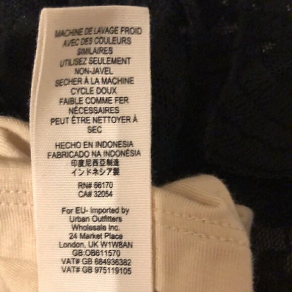 Free People Lower East Side Lace Contrast Mini Dress Size Small - Picture 13 of 14